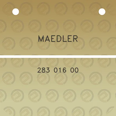 maedler-283-016-00