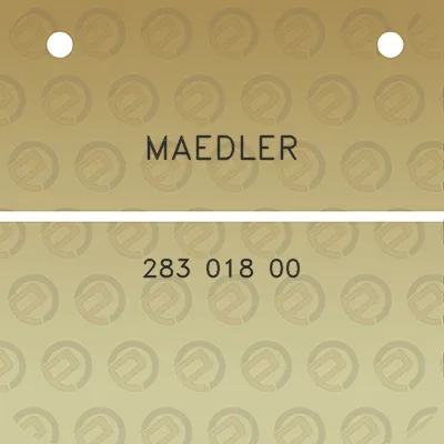 maedler-283-018-00