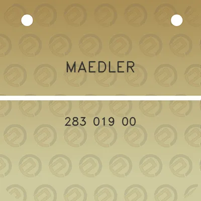 maedler-283-019-00