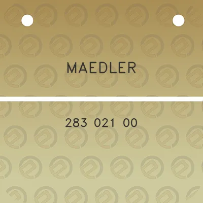 maedler-283-021-00