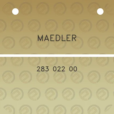 maedler-283-022-00