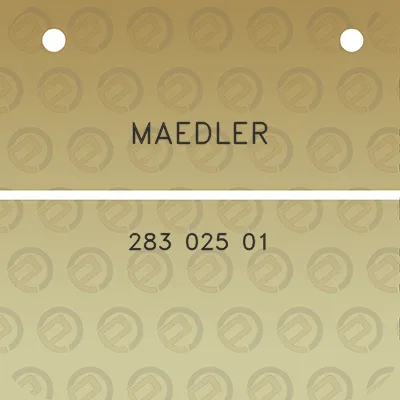 maedler-283-025-01