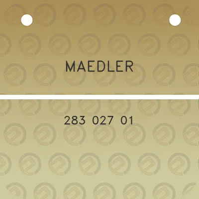 maedler-283-027-01