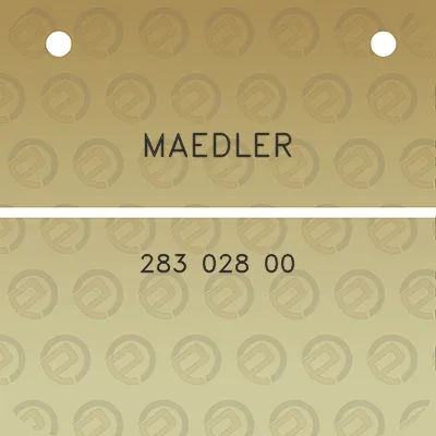 maedler-283-028-00