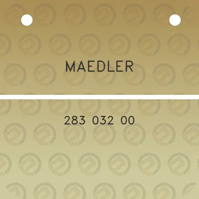 maedler-283-032-00