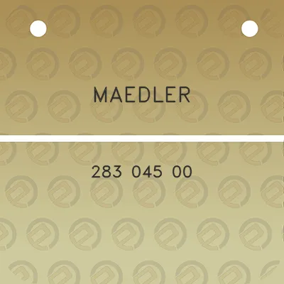 maedler-283-045-00