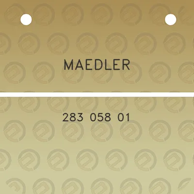 maedler-283-058-01