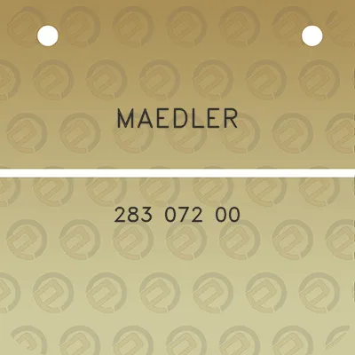 maedler-283-072-00