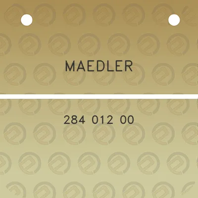 maedler-284-012-00