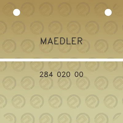 maedler-284-020-00