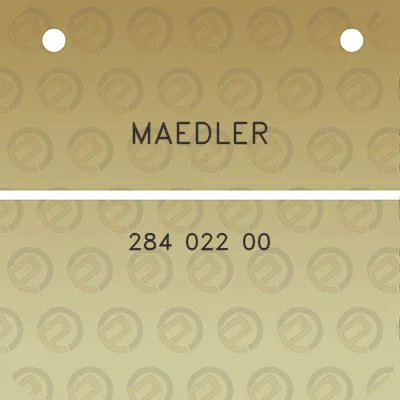 maedler-284-022-00