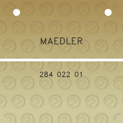 maedler-284-022-01