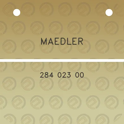 maedler-284-023-00