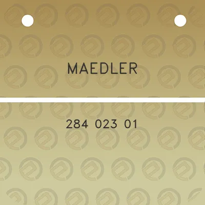 maedler-284-023-01