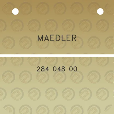 maedler-284-048-00