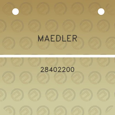 maedler-28402200