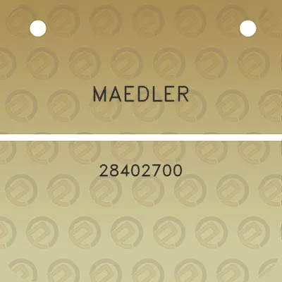 maedler-28402700