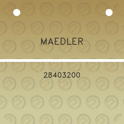 maedler-28403200