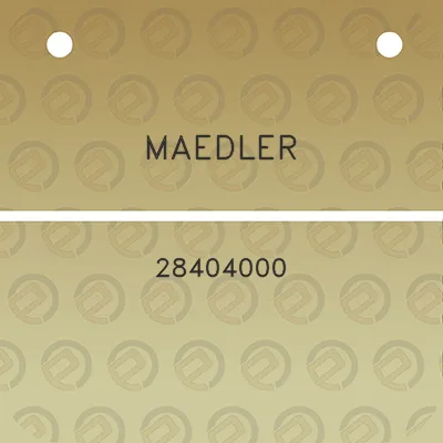 maedler-28404000