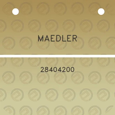 maedler-28404200