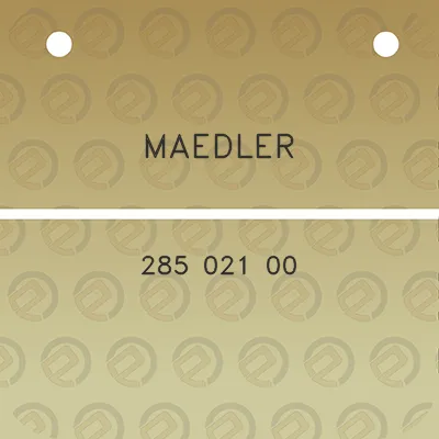 maedler-285-021-00