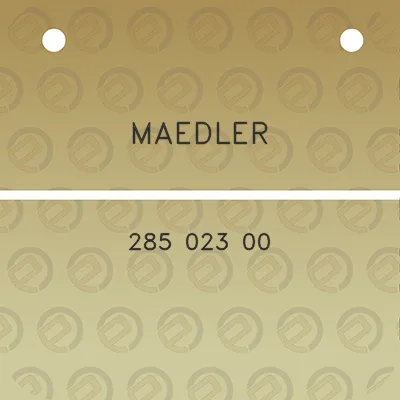 maedler-285-023-00