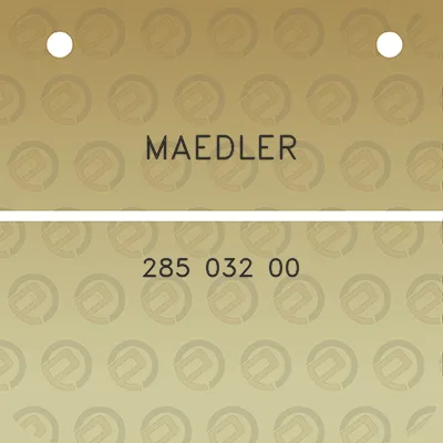 maedler-285-032-00