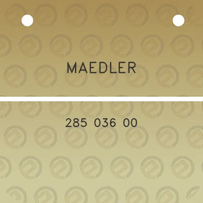 maedler-285-036-00