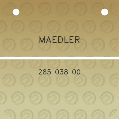 maedler-285-038-00