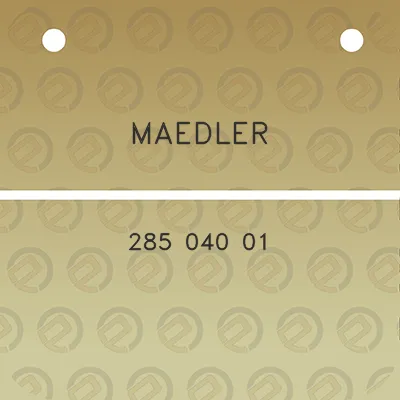 maedler-285-040-01