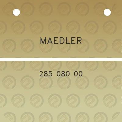 maedler-285-080-00