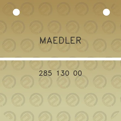 maedler-285-130-00