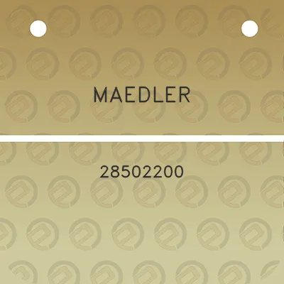 maedler-28502200