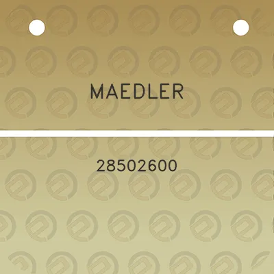 maedler-28502600