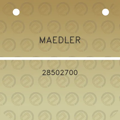 maedler-28502700