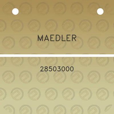 maedler-28503000