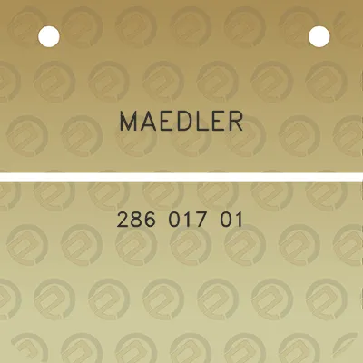 maedler-286-017-01