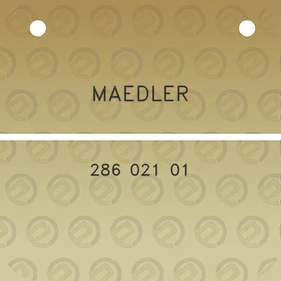 maedler-286-021-01