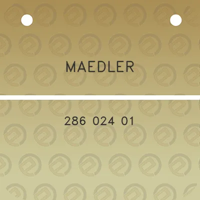 maedler-286-024-01