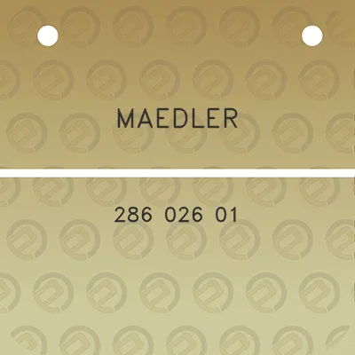 maedler-286-026-01