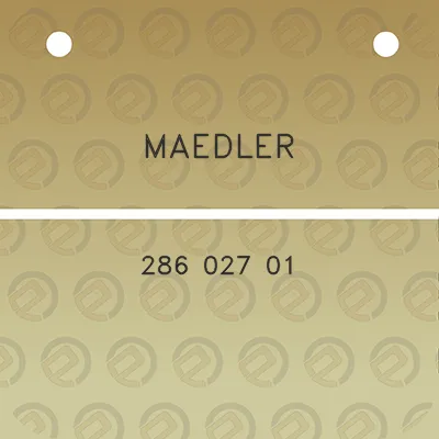 maedler-286-027-01