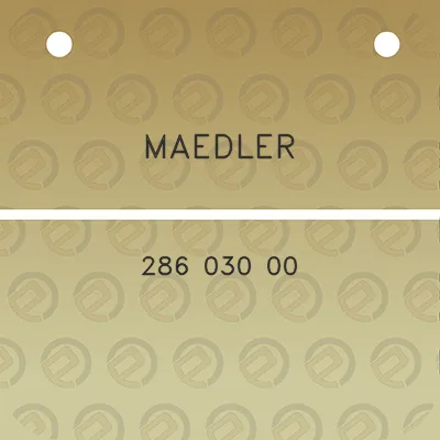 maedler-286-030-00