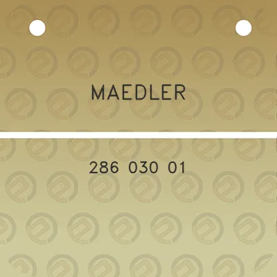 maedler-286-030-01