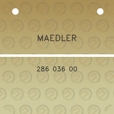 maedler-286-036-00