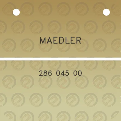 maedler-286-045-00