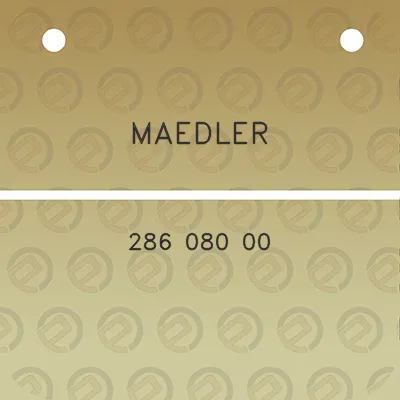 maedler-286-080-00