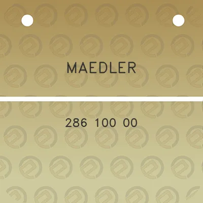 maedler-286-100-00