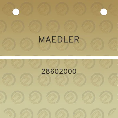 maedler-28602000