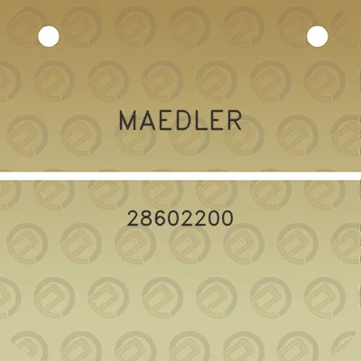 maedler-28602200