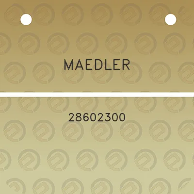 maedler-28602300